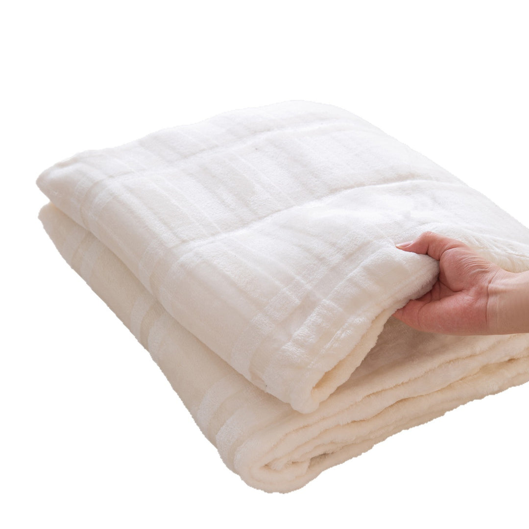 Cozy Flannel Throw Blanket