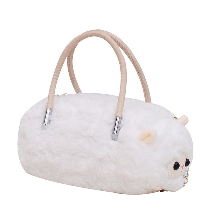 Plush handbag with animal design Kalsten