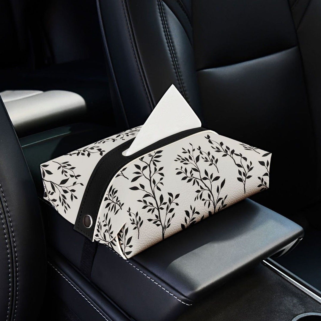 Floral Design Tissue Box Cover Kalsten