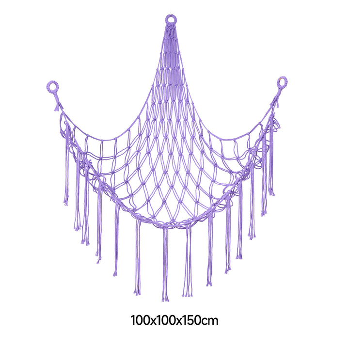 Macramé Hammock Hanging Storage