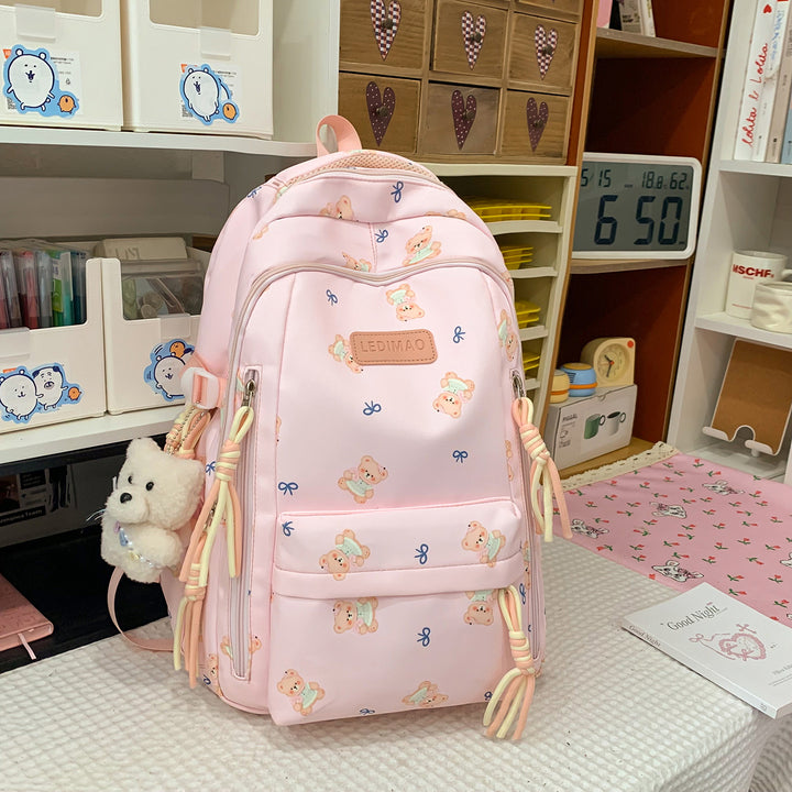 Cute Character-Printed Backpack Kalsten