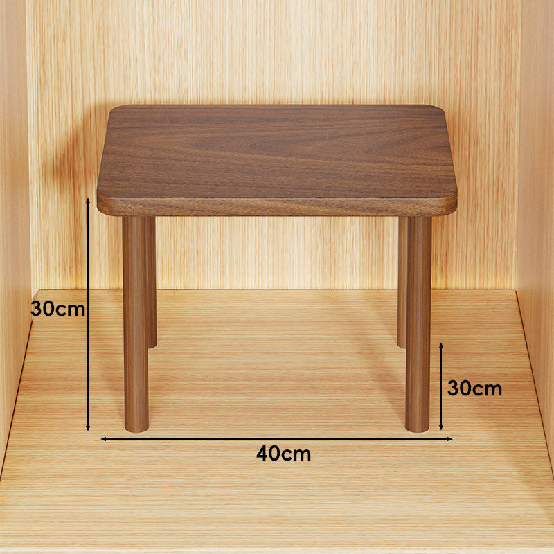 Adjustable Multi-Height Wooden Monitor Riser and Desktop Shelf
