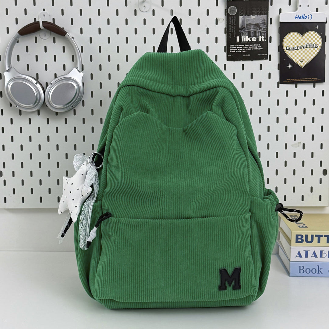 Corduroy Casual Backpack Kalsten