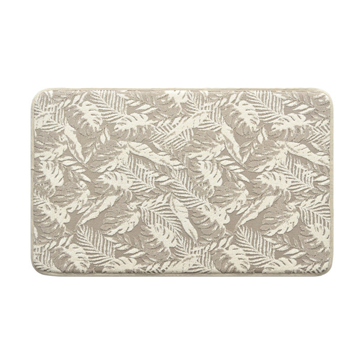 Stylish Floral Print Bath Mat Kalsten