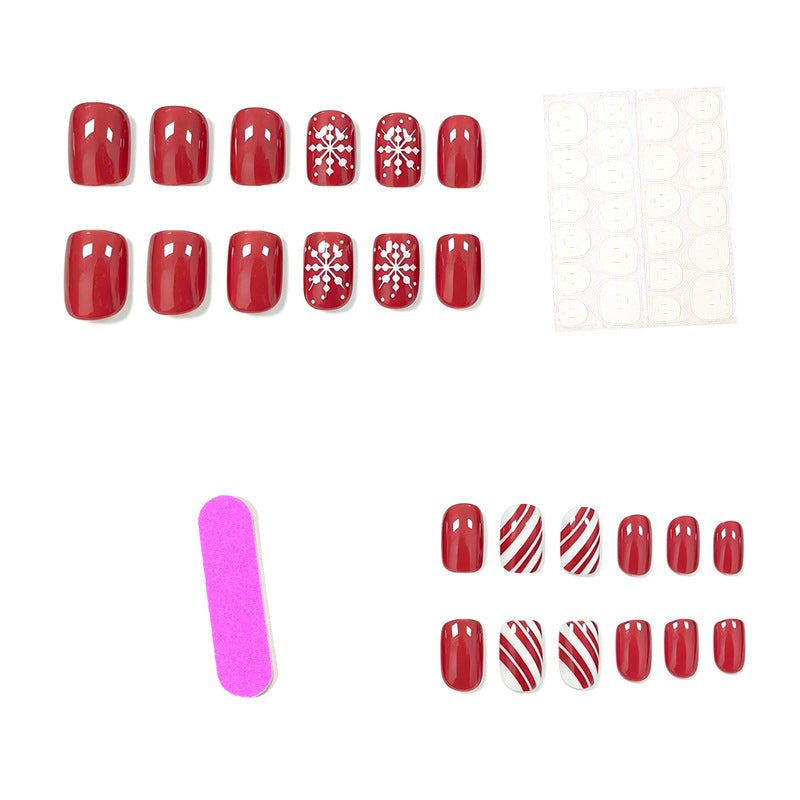 Festive Winter Nail Art Set Kalsten