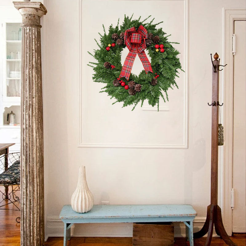 Festive Holiday Wreath