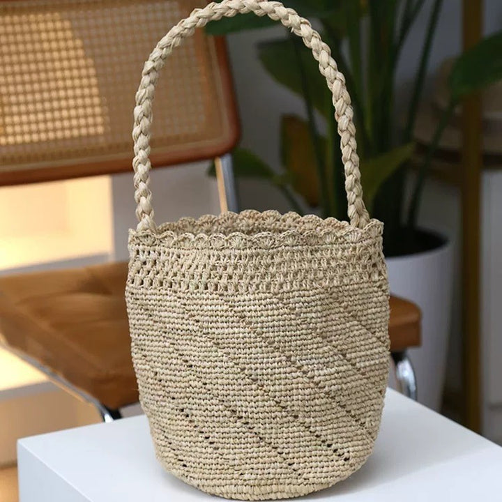 Handmade Macrame Bag with Unique Structure Kalsten