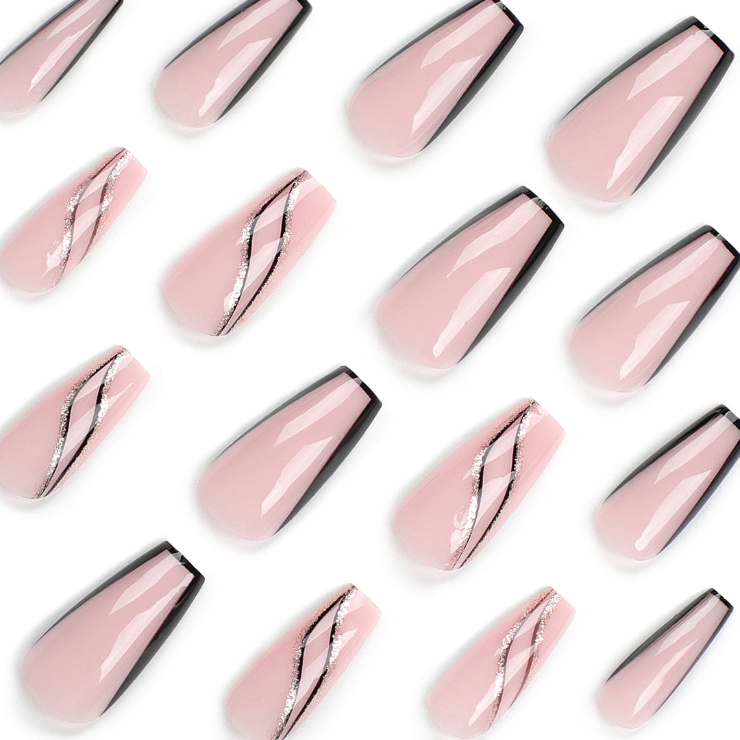 Artful Nail Extensions with Elegant Design Kalsten