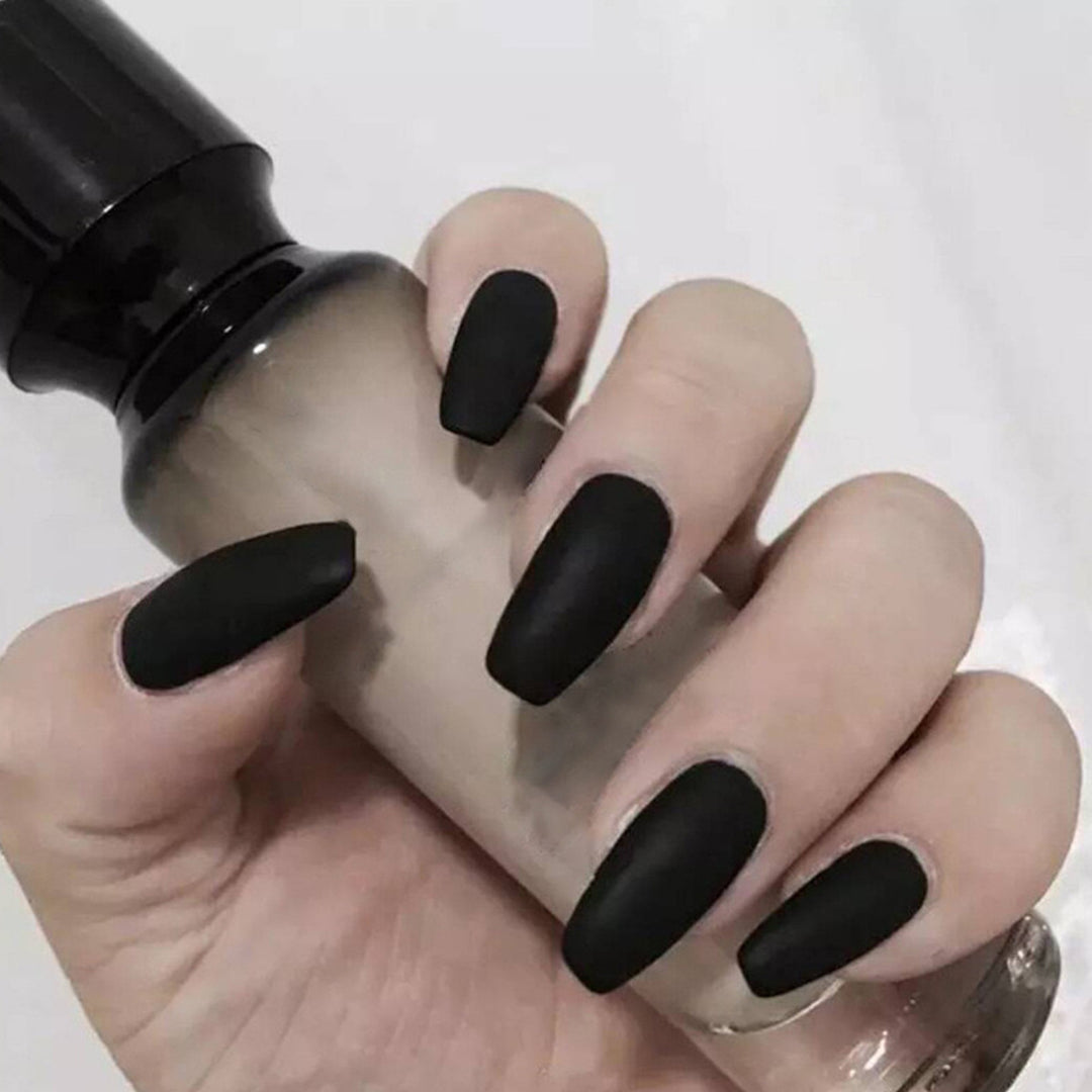 Matte Finish Nail Extensions