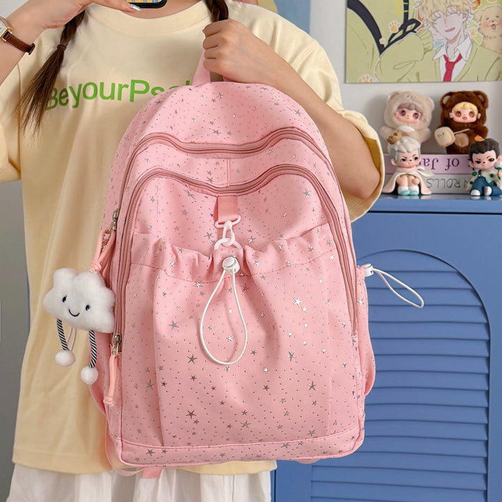 Charming Star Print Backpack Kalsten