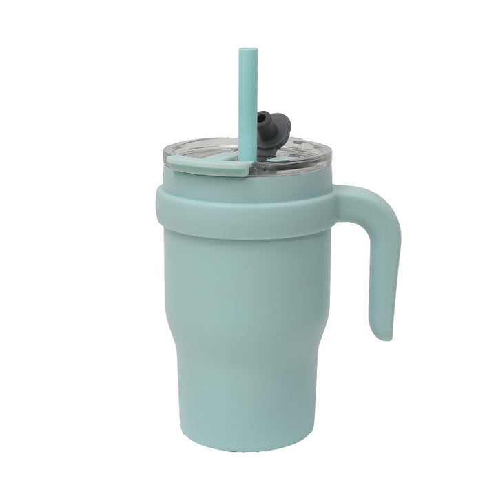 Women's Insulated To-Go Cup with Ergonomic Handle and Flexible Straw Kalsten