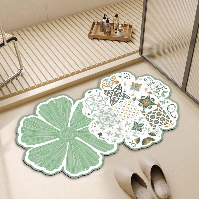 Decorative Cloud-Shaped Bath Mat Kalsten
