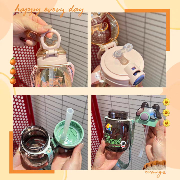 Women Playful BPA-free Drinking Bottle with Unique Design Kalsten