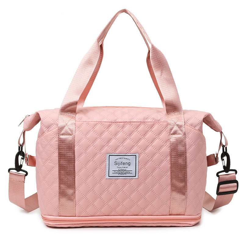 Quilted Travel Weekender Duffle