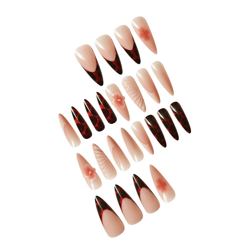 Premium Stiletto Press-On Nail Art Set Kalsten