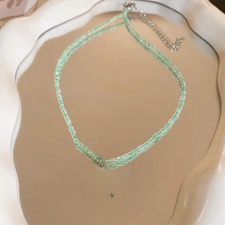 Handcrafted Beaded Choker Necklace Kalsten