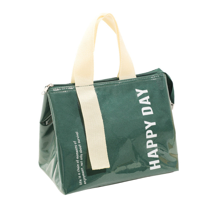Insulated Lunch Tote with Zipper
