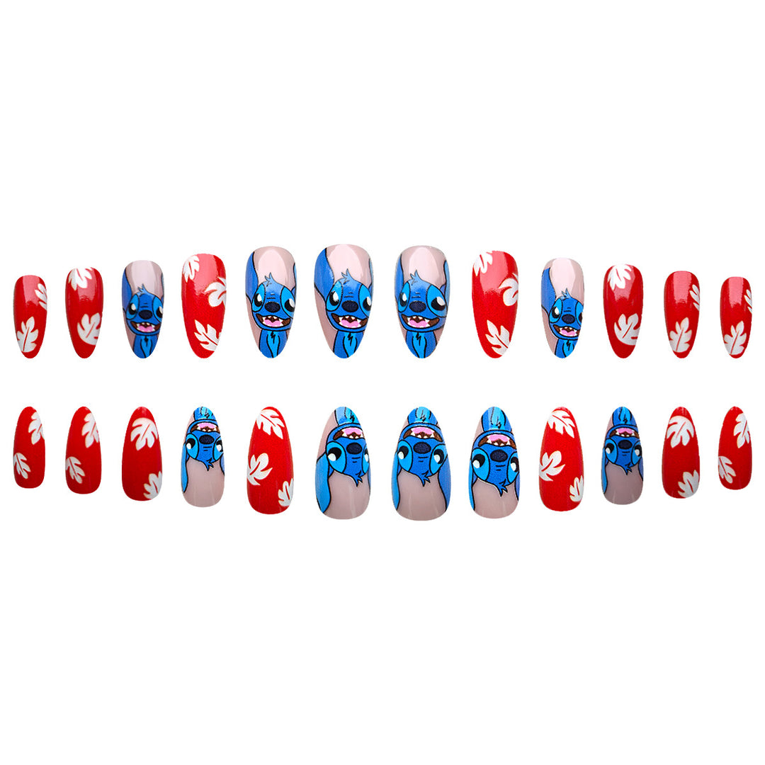 Cartoon Character Nail Art