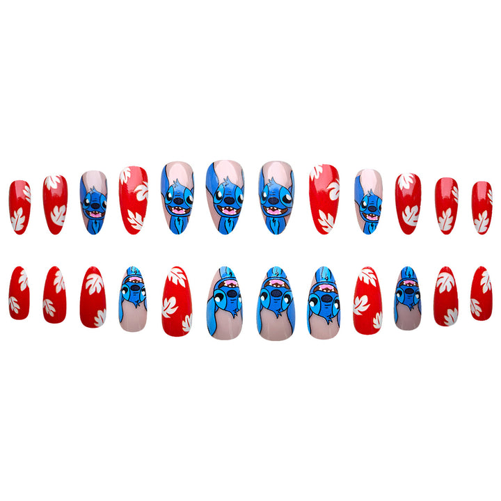 Cartoon Character Nail Art