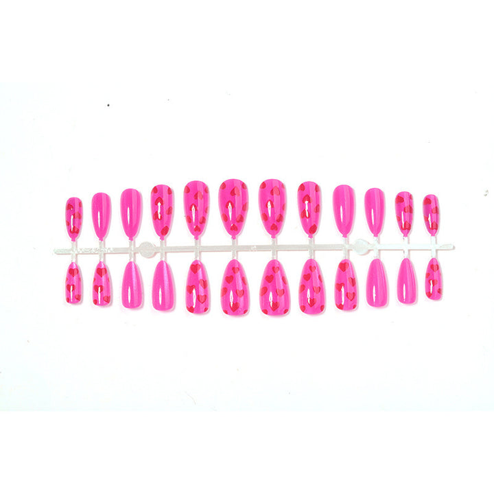 Fashionable artificial nails with heart design Kalsten
