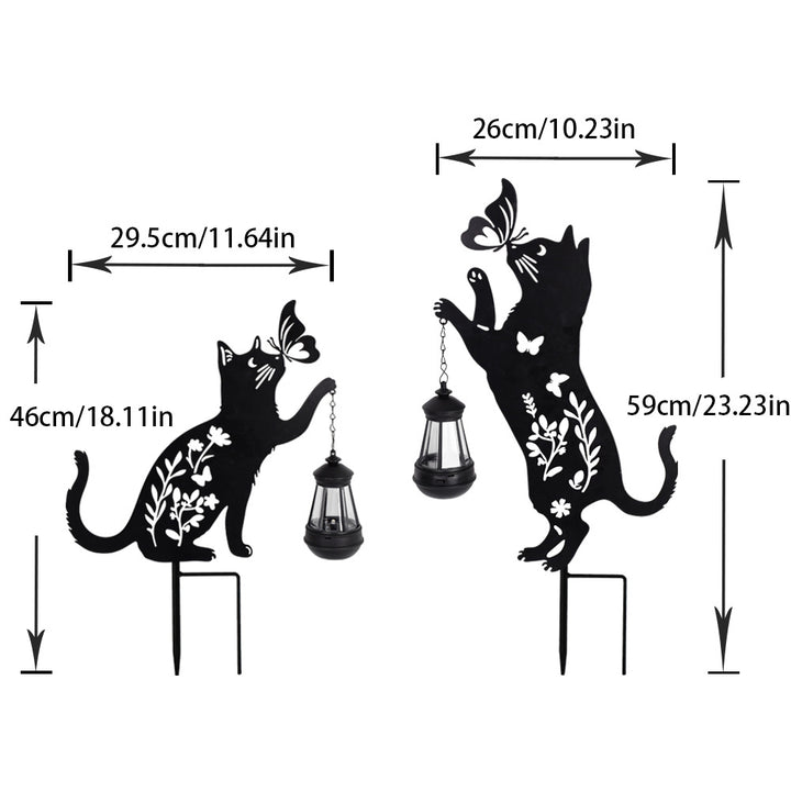 Decorative Hanging Watering Can Garden Stake Ornament With Simulated Cascading Spout Kalsten