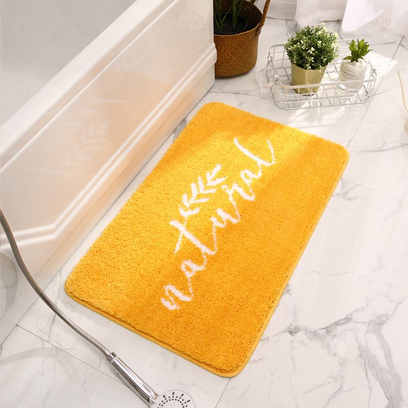 Plush Bathroom Mat