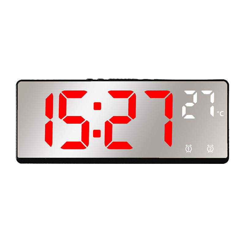 Digital alarm clock with mirror display and temperature function Kalsten