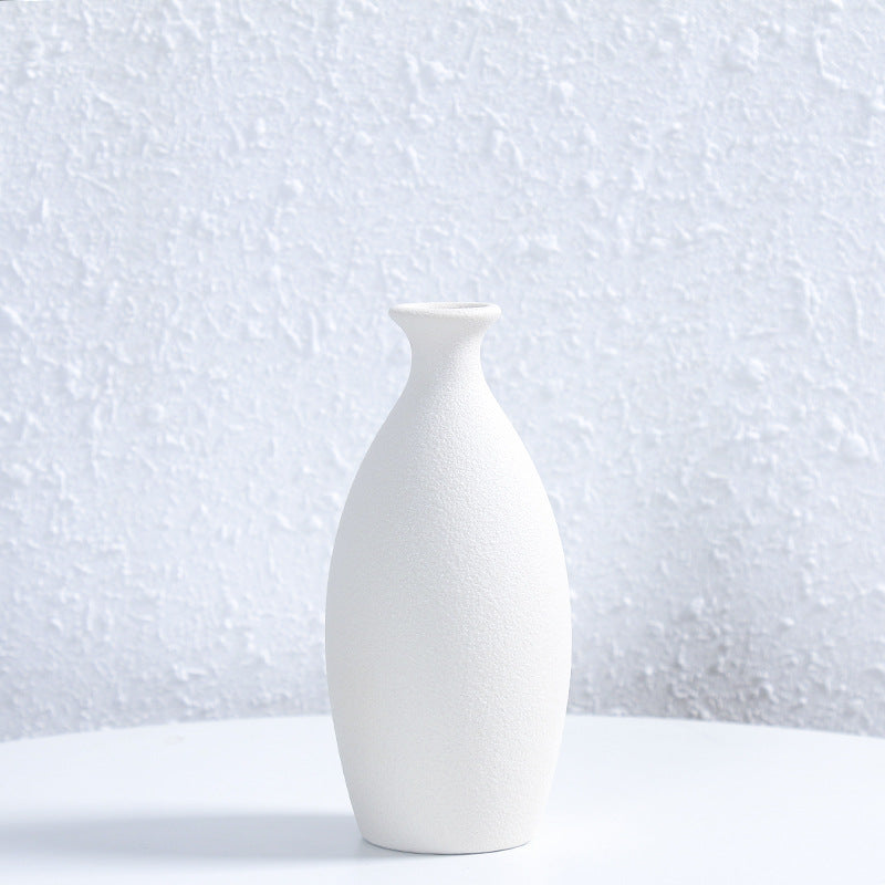 Minimalist Textured Ceramic Flower Vase Kalsten