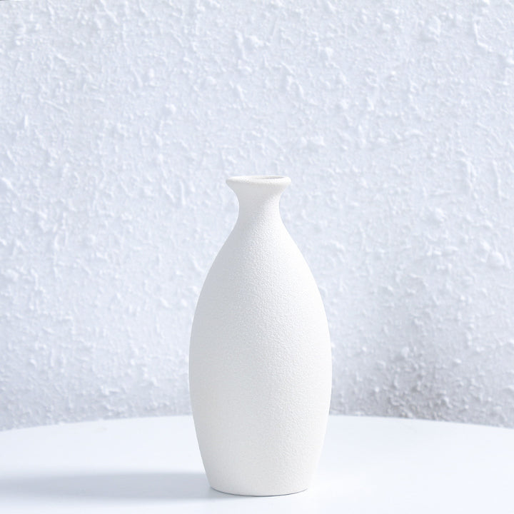 Minimalist Textured Ceramic Flower Vase Kalsten