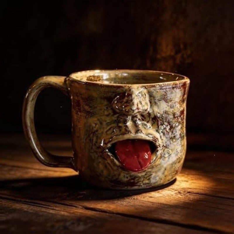 Whimsical Face Mug Kalsten