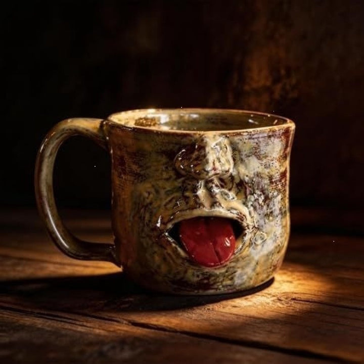 Whimsical Face Mug Kalsten