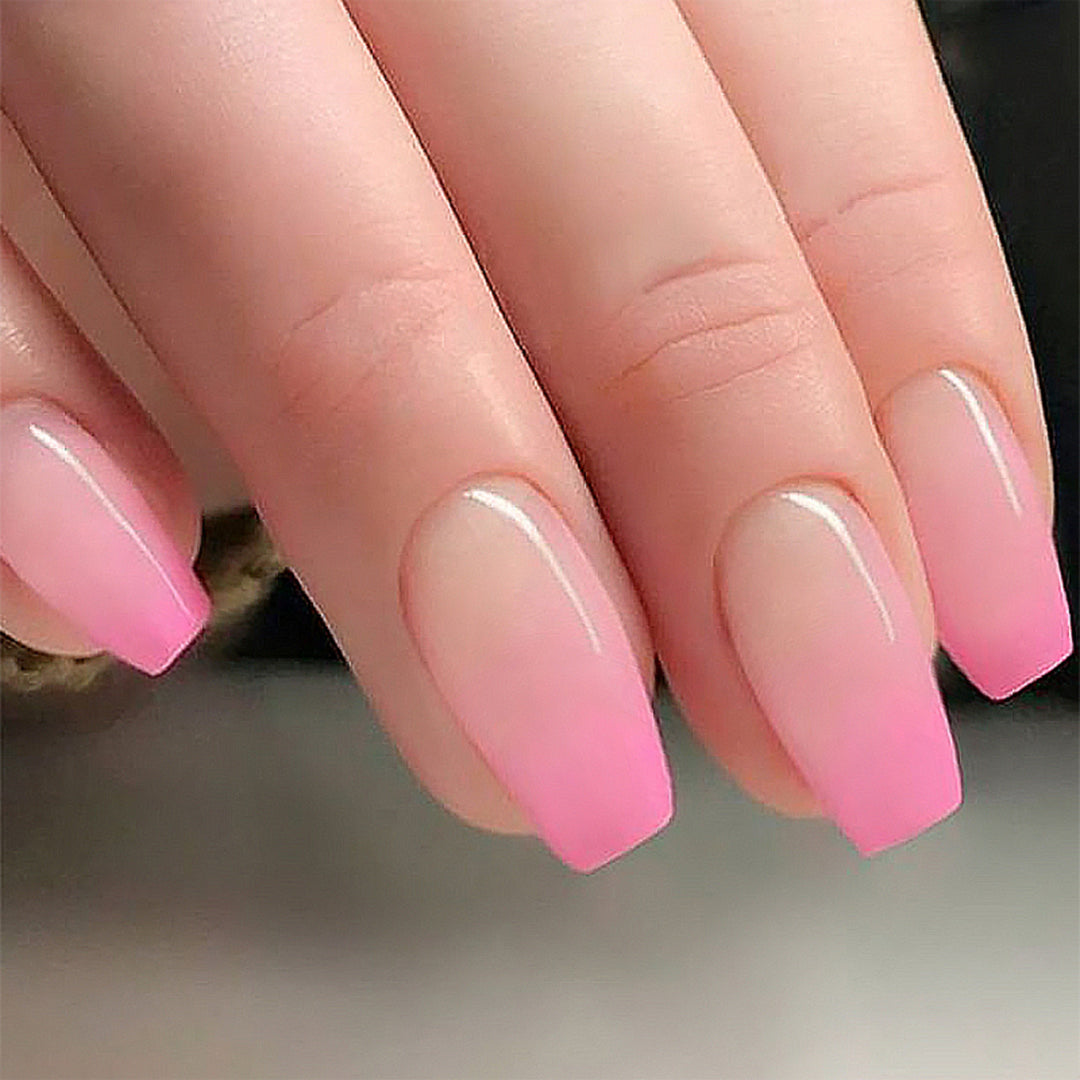 Artful Gel Nails with Delicate Ombre Effect Kalsten