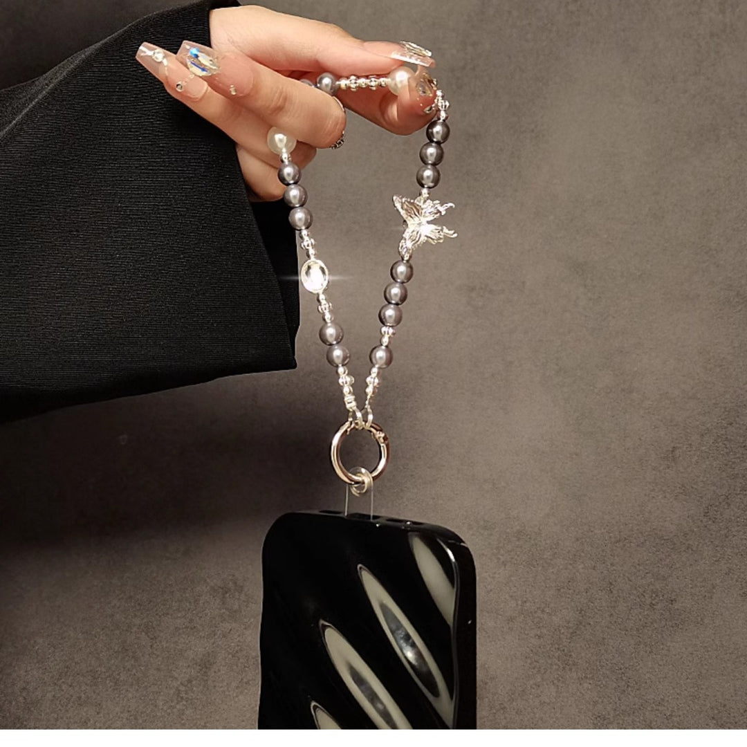 Elegant Charm Beaded Keychain Kalsten