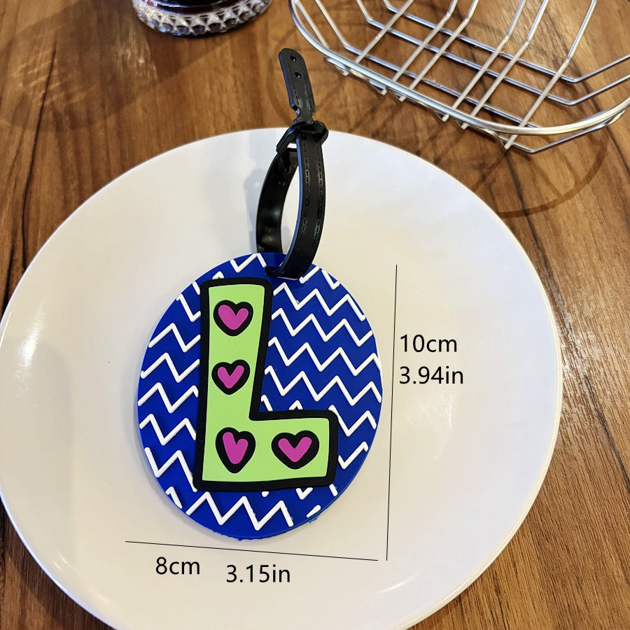 Personalized Alphabet Luggage Tag Kalsten
