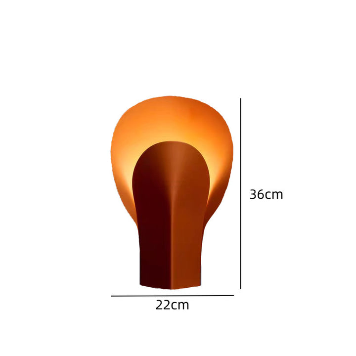 Modern Minimalist Table Lamp with Elegant Curved Shade