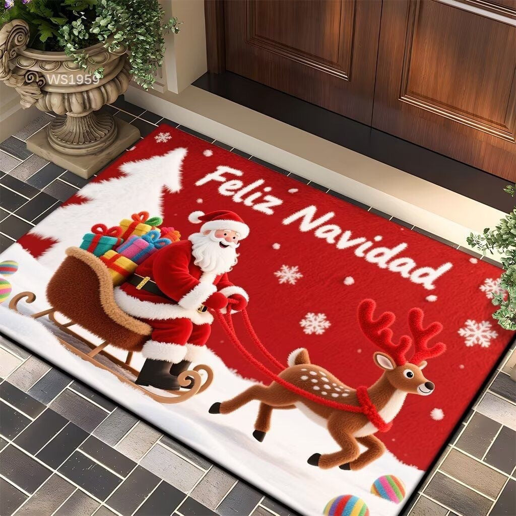 Holiday Themed Area Mat