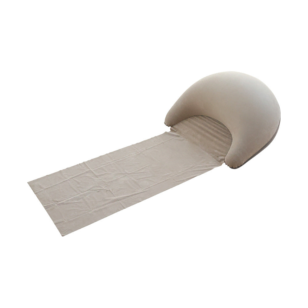 Women Inflatable Relax Lounger with Integrated Headrest Kalsten