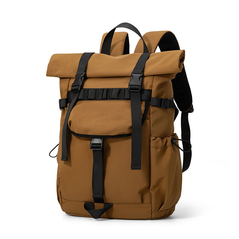 Roll-Top Adventure Backpack with Multiple Compartments Kalsten