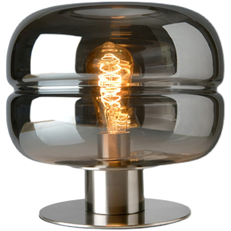 Modern Table Lamp with Crystal Glass Shade