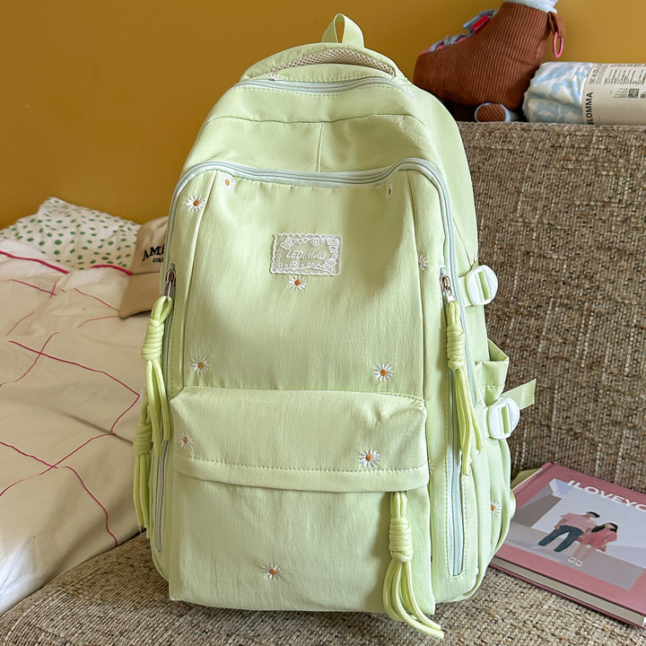Decorative Floral Embellished Backpack Kalsten