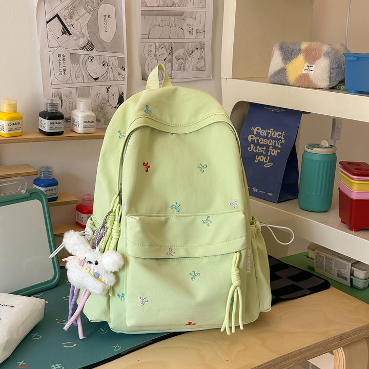 Cute Embroidered Patterned Backpack Kalsten