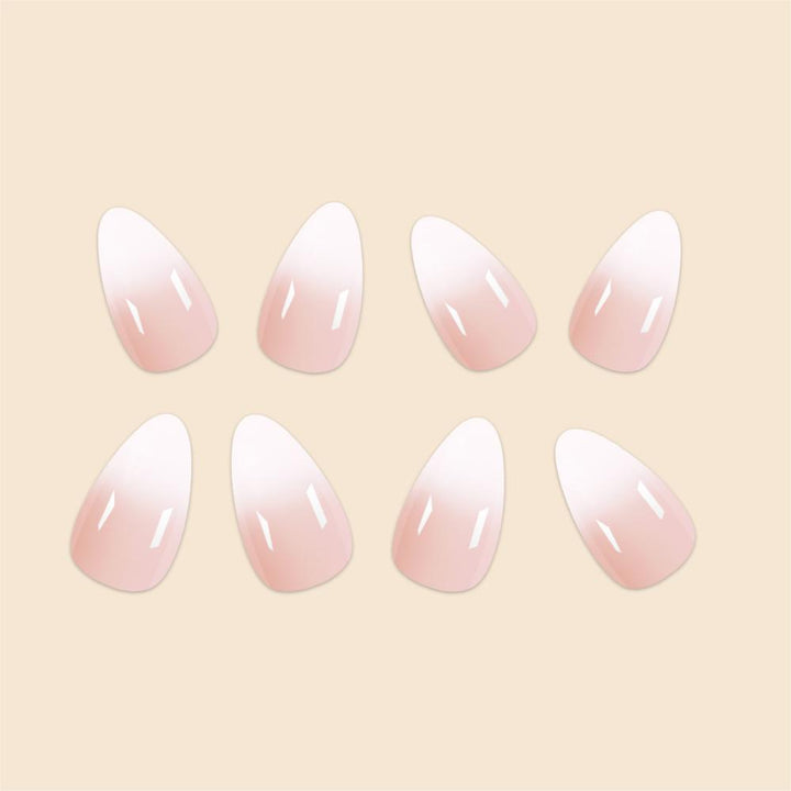 Elegant Almond-Shaped Nail Extensions