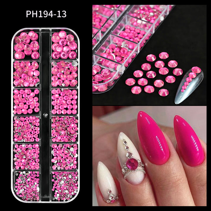 Premium Rhinestone Nail Art Decoration Kit