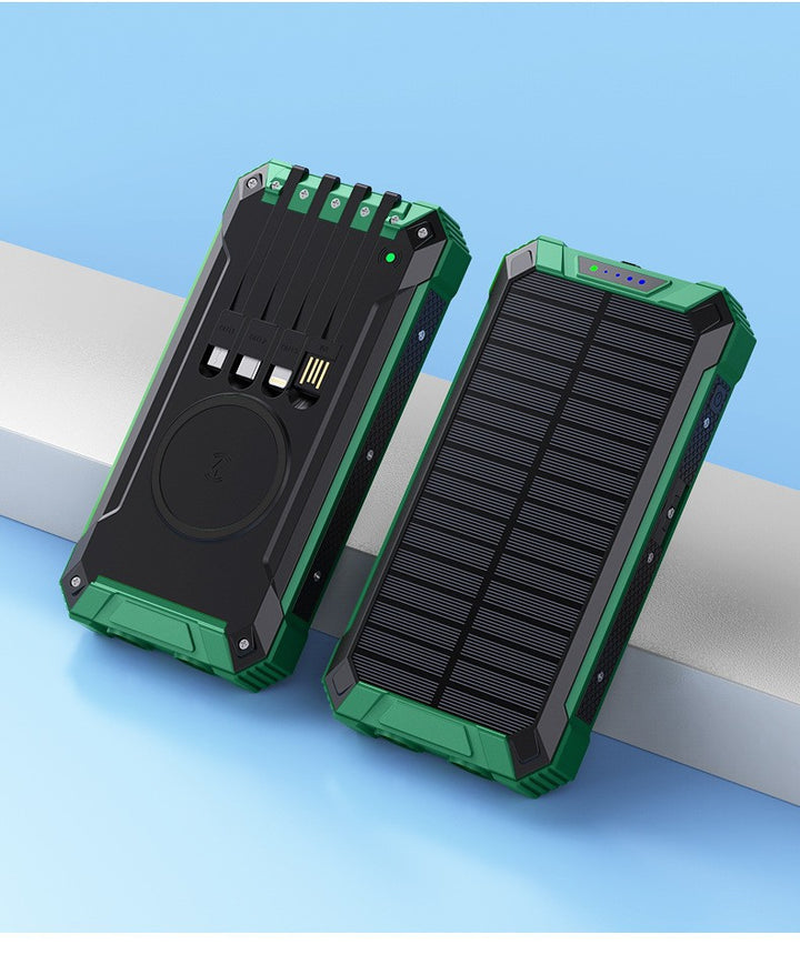 Solar-powered power bank with LED light Kalsten