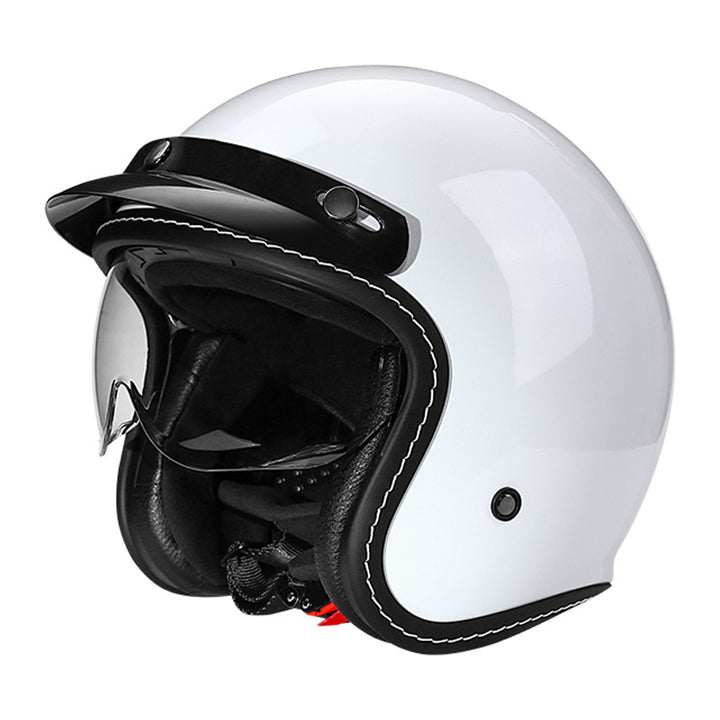 WoVintage Open-Face Motorcycle Helmet Kalsten