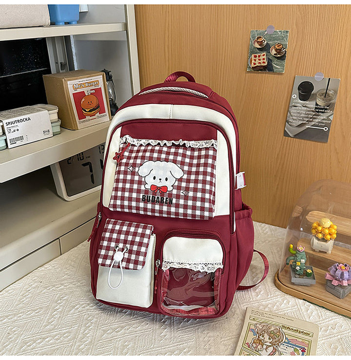 Playful Illustrated Backpack Kalsten