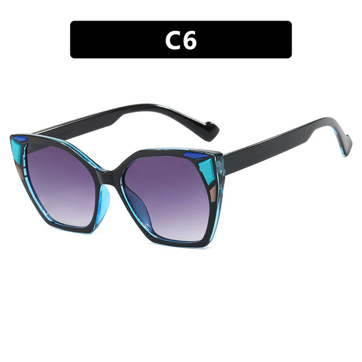 Women Fashionable Geometric Designer Glasses Kalsten
