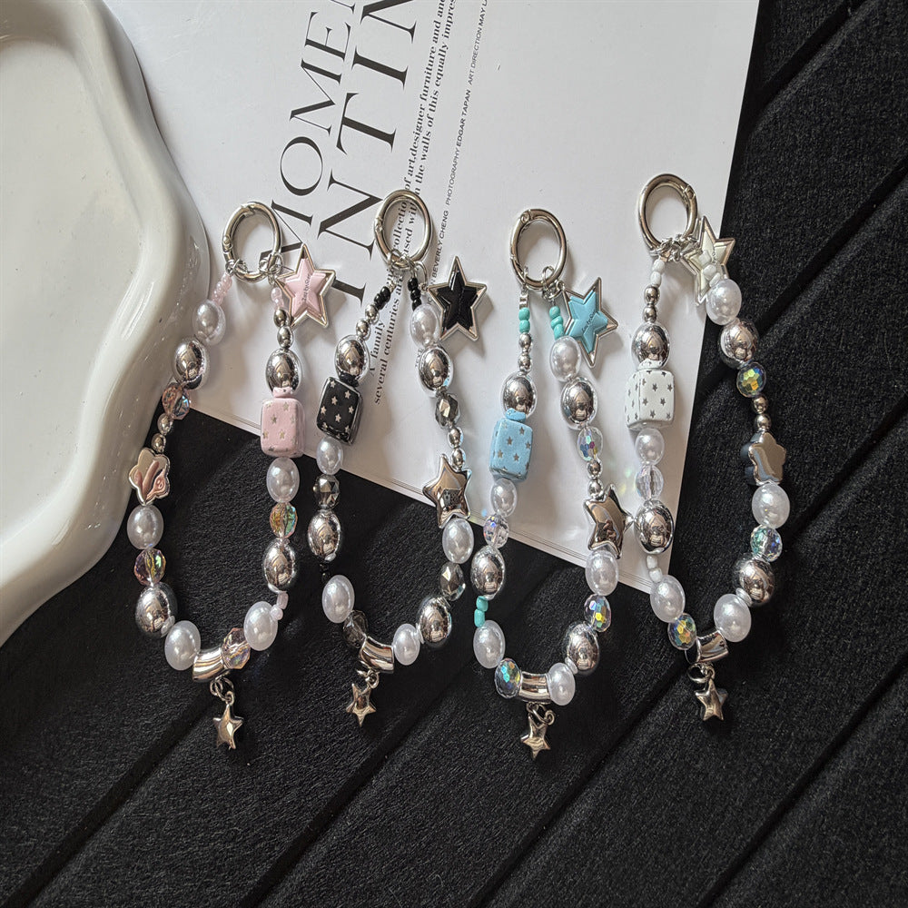 Creative Beaded Charm Keychain Kalsten