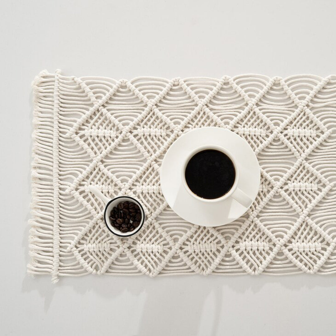 Macrame Decorative Table Runner Kalsten