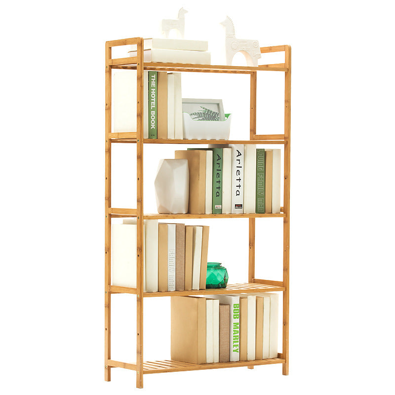 High-Quality Three-Tier Shelf Made of Sturdy Bamboo With Adjustable Height Kalsten